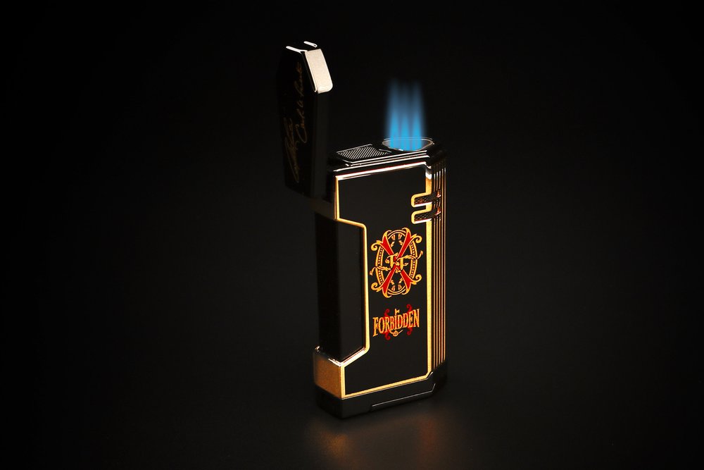 Lighter - Prometheus Magma X LE 24 OpusX Rare Black Black and Gold