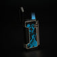 Lighter - Prometheus Magma X LE 24 God of Fire “Never Back Down” Blue on Black