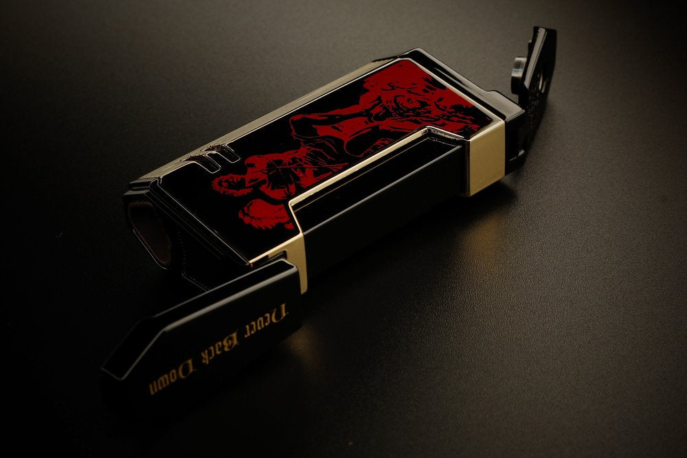 Lighter - Prometheus Magma X LE 24 God of Fire “Never Back Down” Red on Black