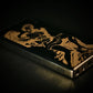 Lighter - Prometheus Retro LE 24 God of Fire “Never Back Down” Gold on Black