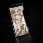 Lighter - Prometheus Retro LE 24 God of Fire “Never Back Down” Gold on White