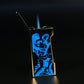 Lighter - Prometheus Retro LE 24 God of Fire “Never Back Down” Blue on Black