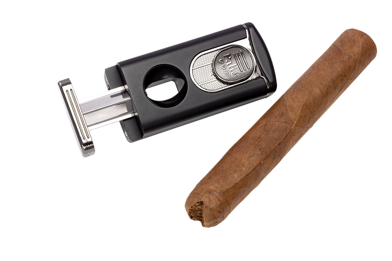 Lighter - Palio Pro Trevi Black Triple Jet V-Cut
