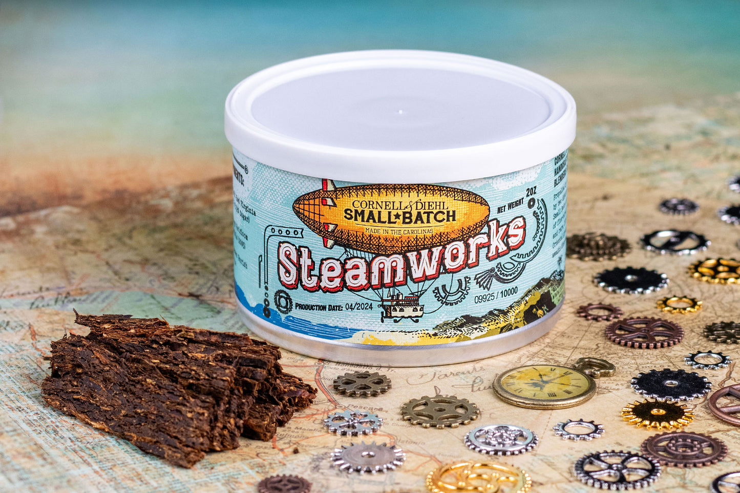 Pipe Tobacco - Tin - C&D Small Batch Steamworks 2024