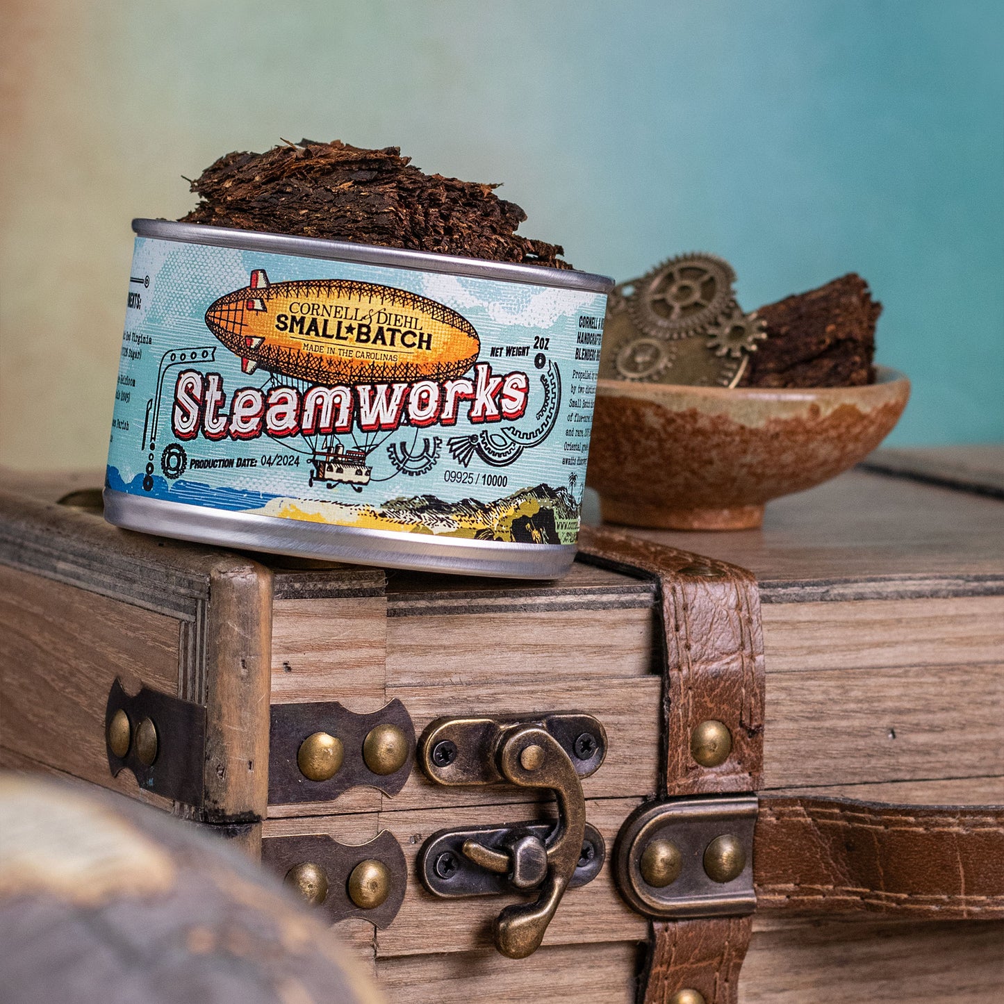 Pipe Tobacco - Tin - C&D Small Batch Steamworks 2024