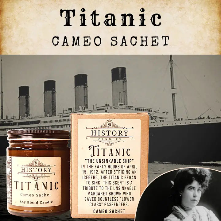 History Candle - Titanic 7.5oz