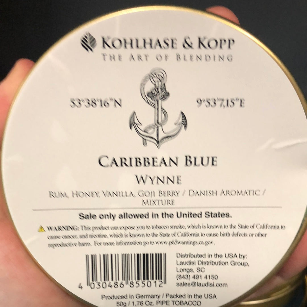 Pipe Tobacco - Caribbean Blue Wynne