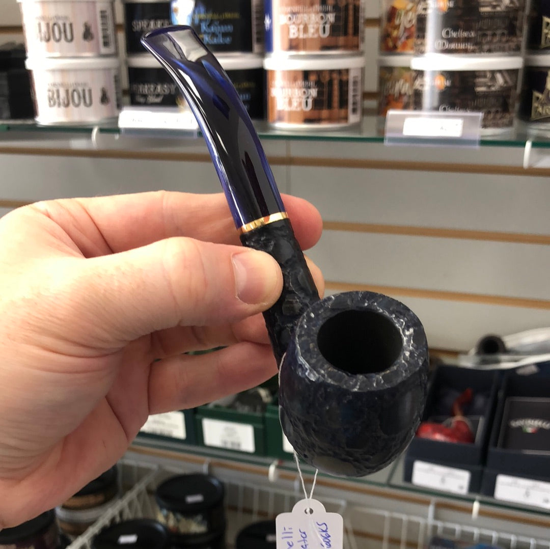 Pipe - Savinelli Alligator Blue (606 KS) 6mm – Route 30 Cigars
