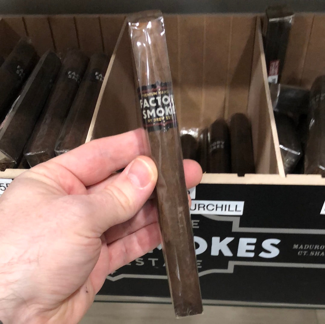 DE Factory Smokes Single - Maduro Churchill