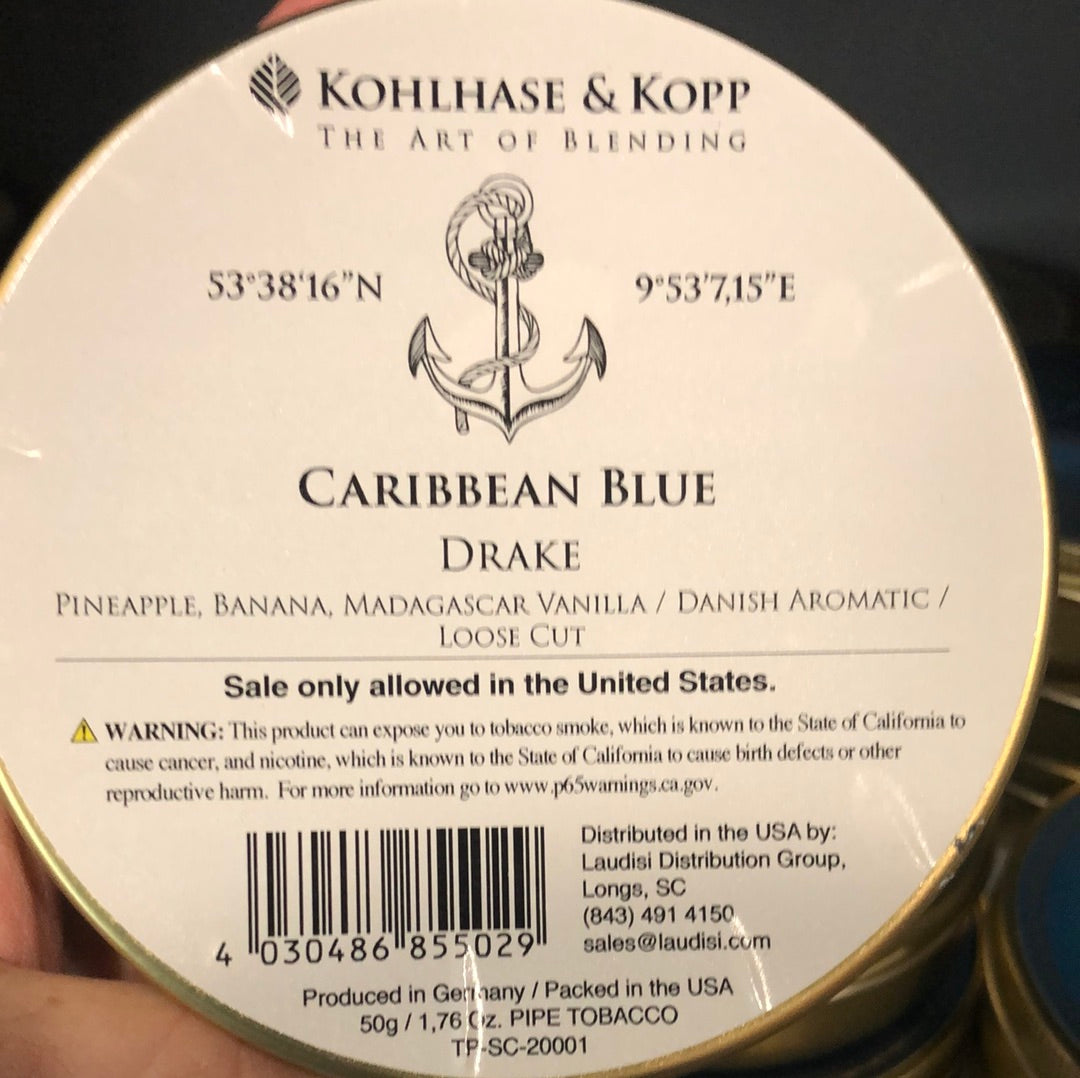 Pipe Tobacco - Caribbean Blue Drake
