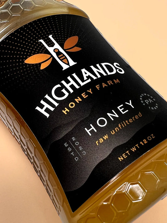 Highlands Honey Farm - Honey Jar 12oz