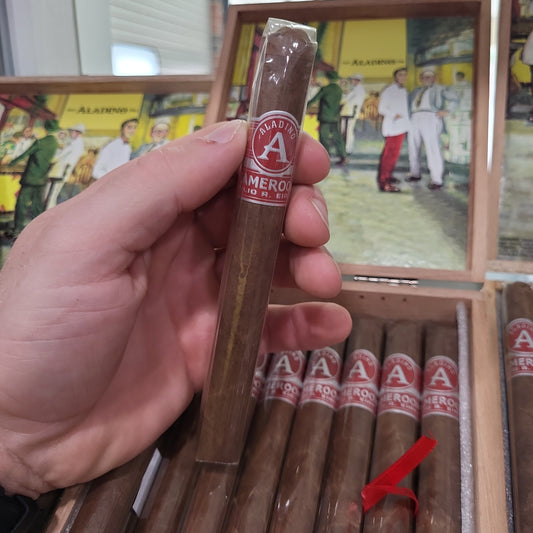 aladino cameroon lonsdale cigar