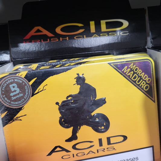 DE ACID Krush - Morado Maduro 4x32 Tin