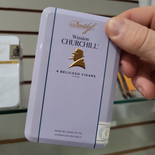 Davidoff Winston Churchill Belicoso (4ct Tin)