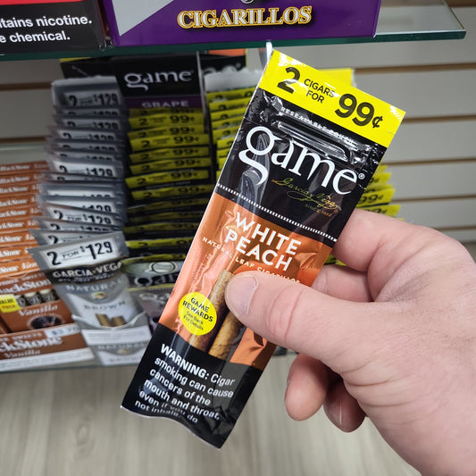 Garcia y Vega - Game Cigarillo White Peach