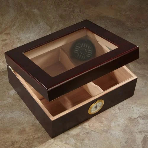 Humidor - Whitetail Glasstop