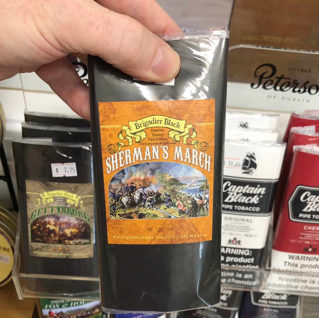 Pipe Tobacco - Brigadier Black Sherman's March 1.5oz