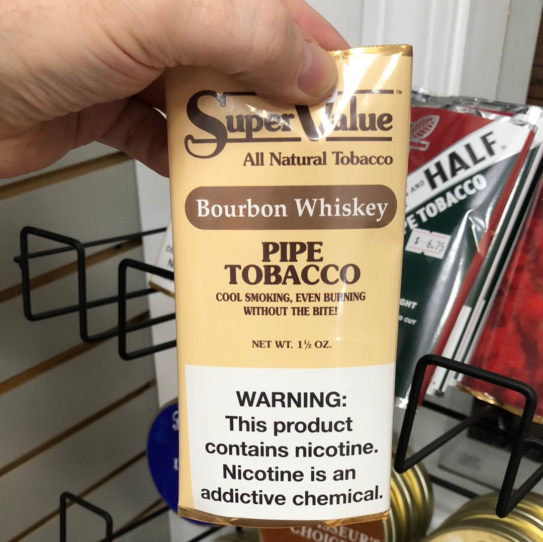Pipe Tobacco - Super Value Bourbon Whiskey