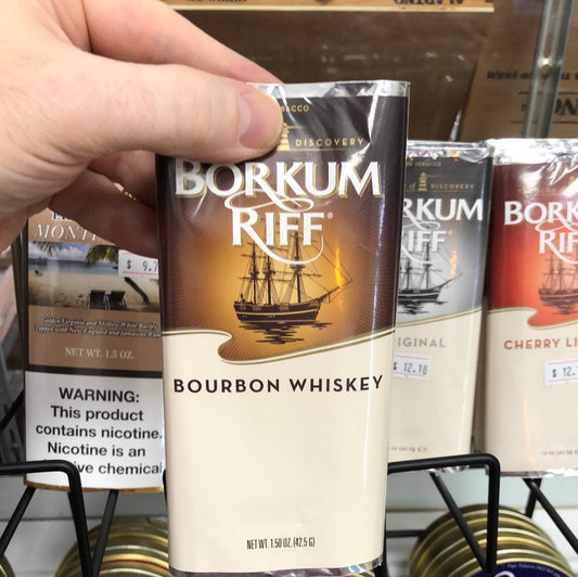 Pipe Tobacco - Borkum Riff Bourbon Whiskey