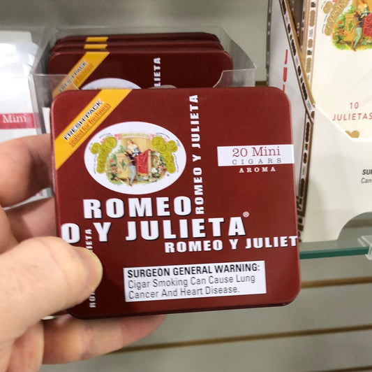 Romeo y Julieta - Miniature Red Tin